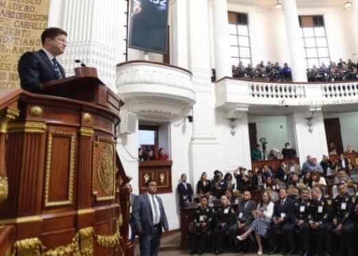 Comparece Pablo Vásquez Ante Congreso de CDMX.