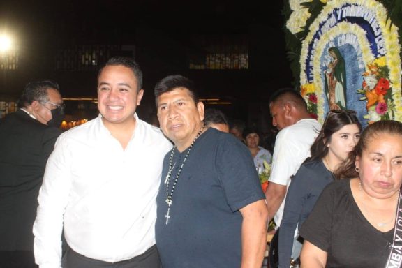 Peregrinación de la Sección 1 su 59 vivita a la basílica de Guadalupe. La Sección 1 del Sindicato Único de Trabajadores al Servicio del Estado de la CDMX, Limpias y Transportes en su 59 peregrinación a la Basili