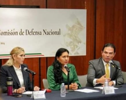 Primera reunión de trabajo de la comisión de la Defensa Nacional, el día de hoy en el Senado de la República, Intervención del Senador Enr